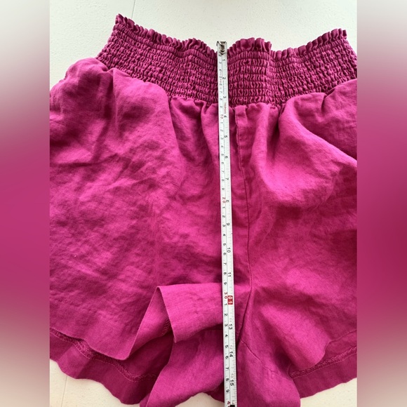 Boden Linen Pull On Shorts Size 8 - Picture 3 of 8